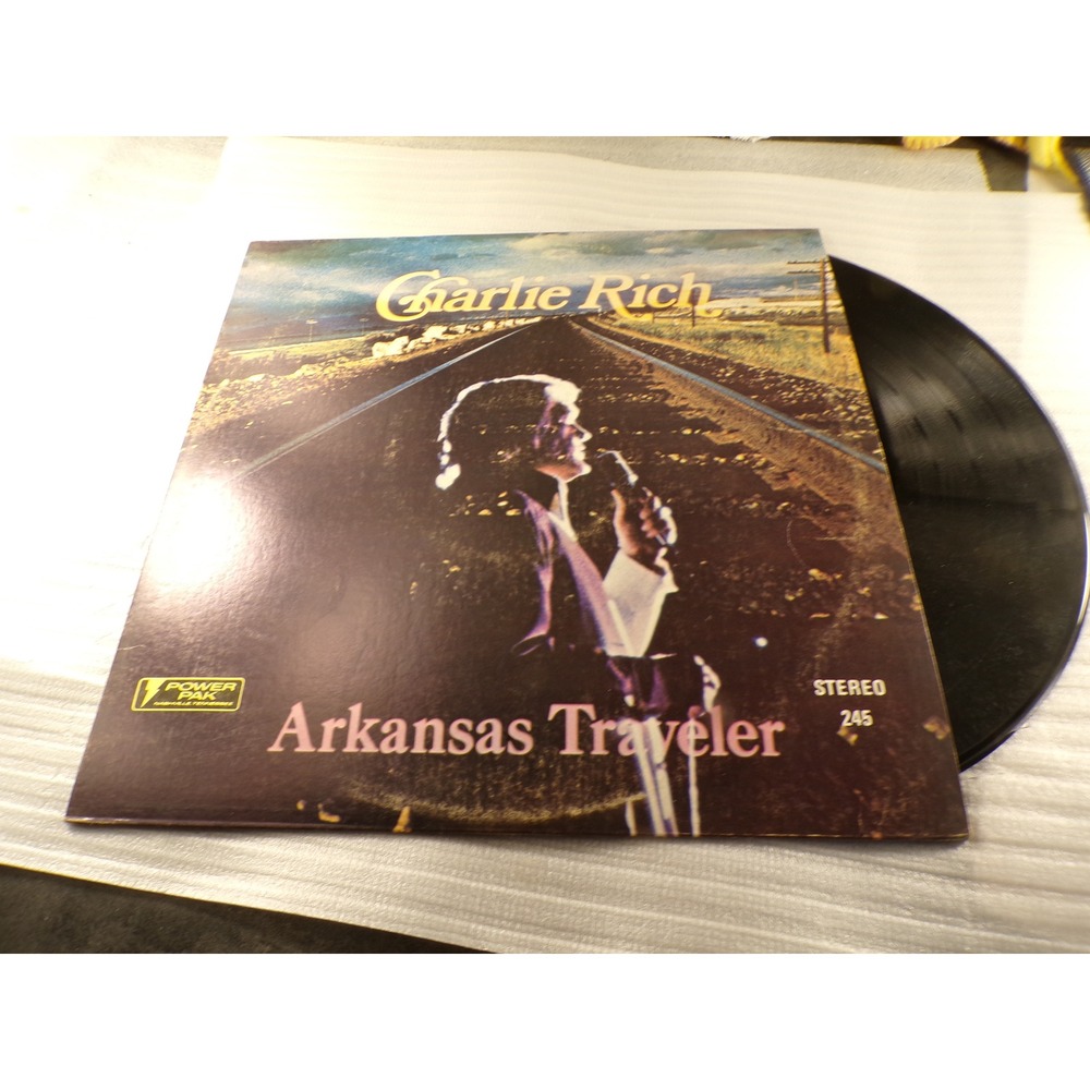 Charlie Rich Arkansas Traveler Vinyl LP Record Power Pak PO-245 Stereo Country